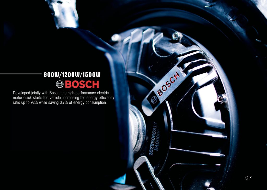 Lifan E3 Lux Bosch Electric Motor Wheel